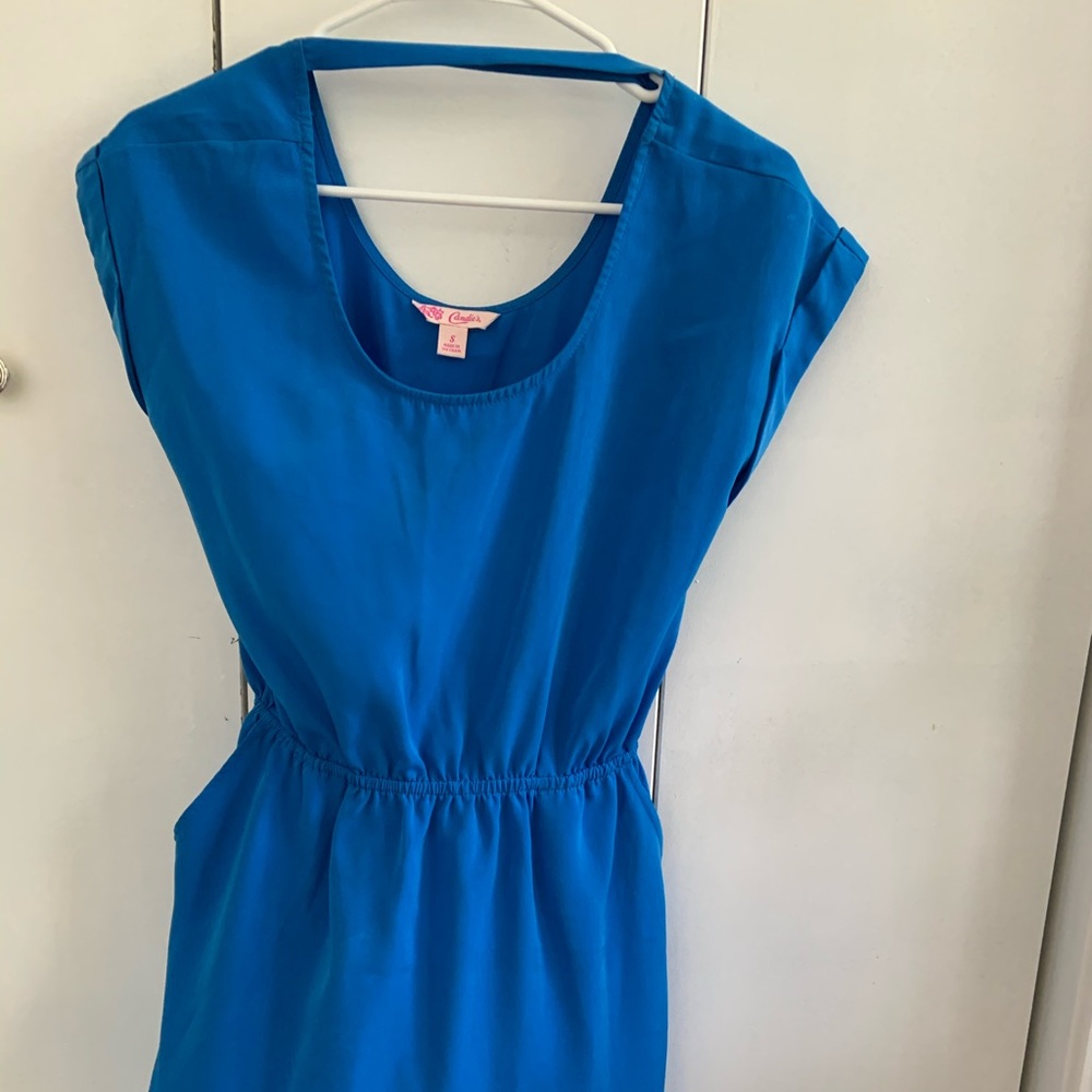 Blue dress
